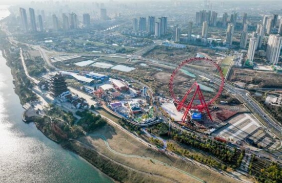 湘潭万楼·芒果青年码头景区。受访单位供图