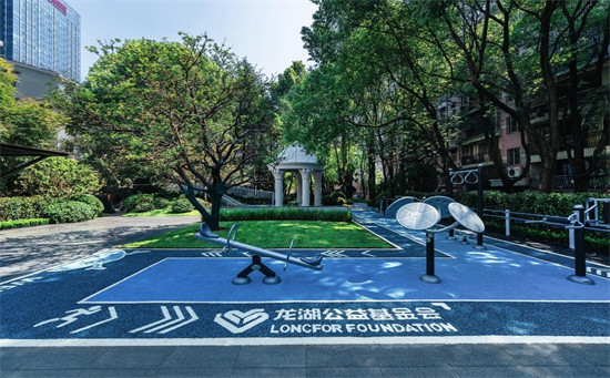 岳麓區廣廈新苑A區改造后實景圖。企業供圖
