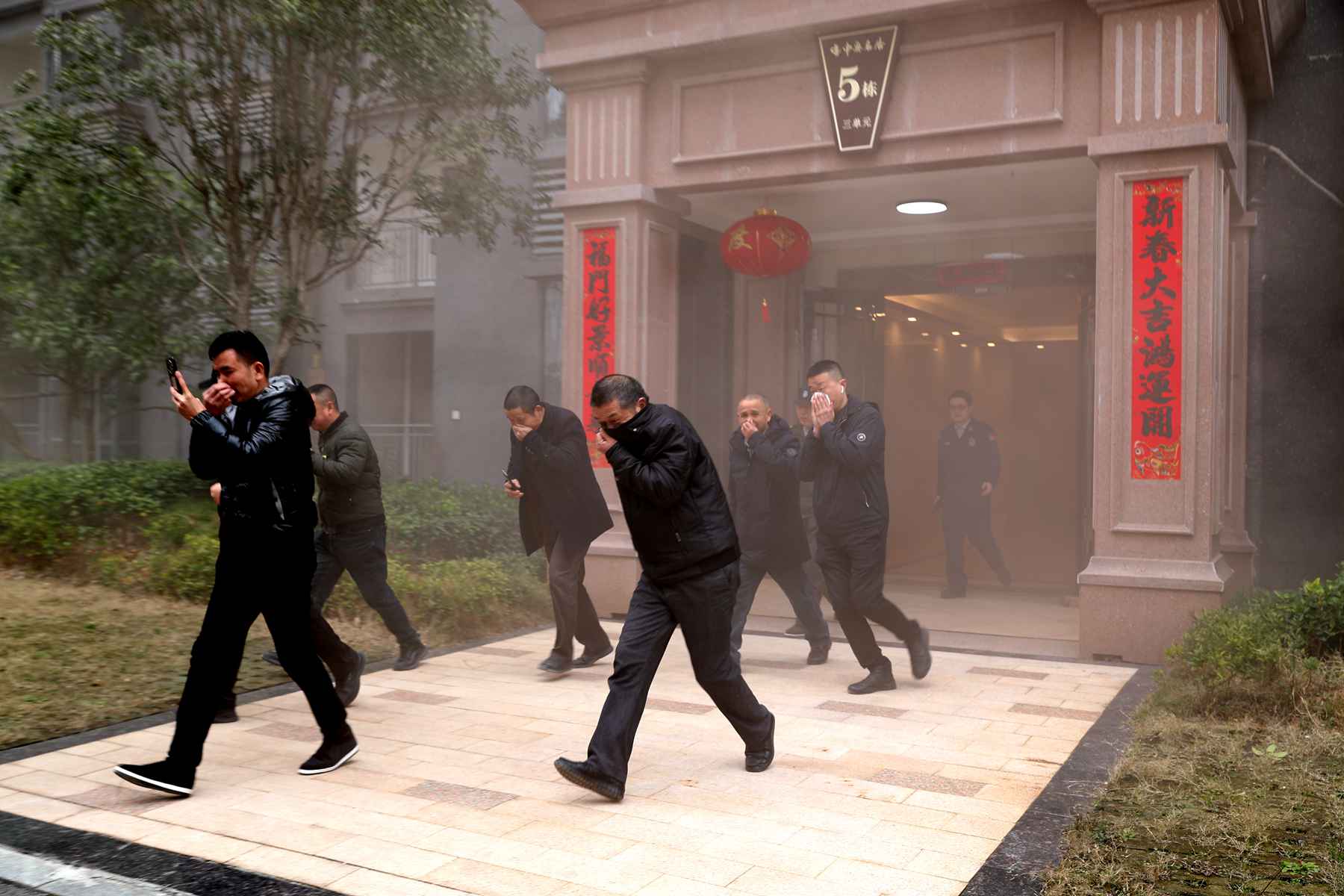 应急疏散演练（单位供图）