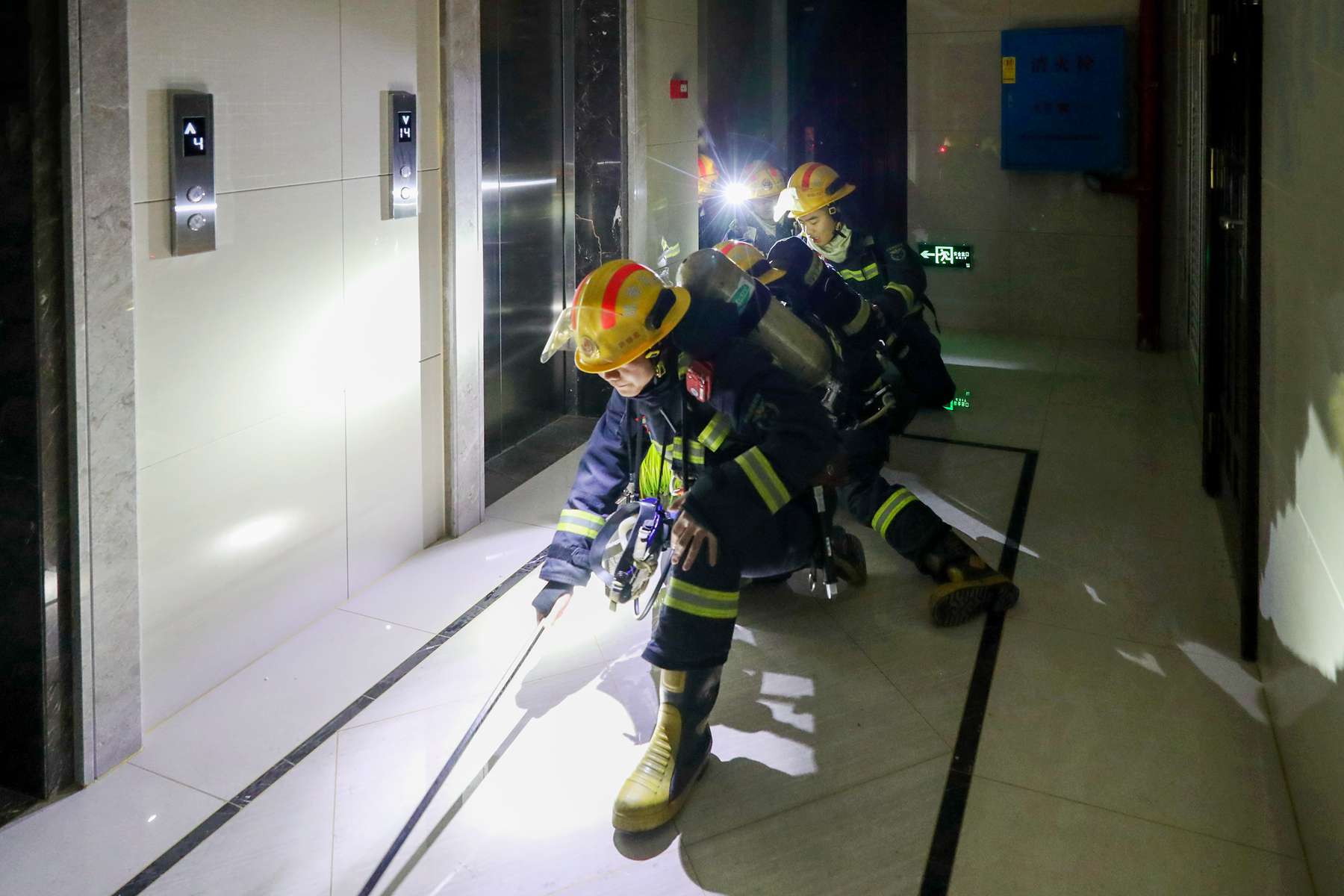 演练现场（单位供图）