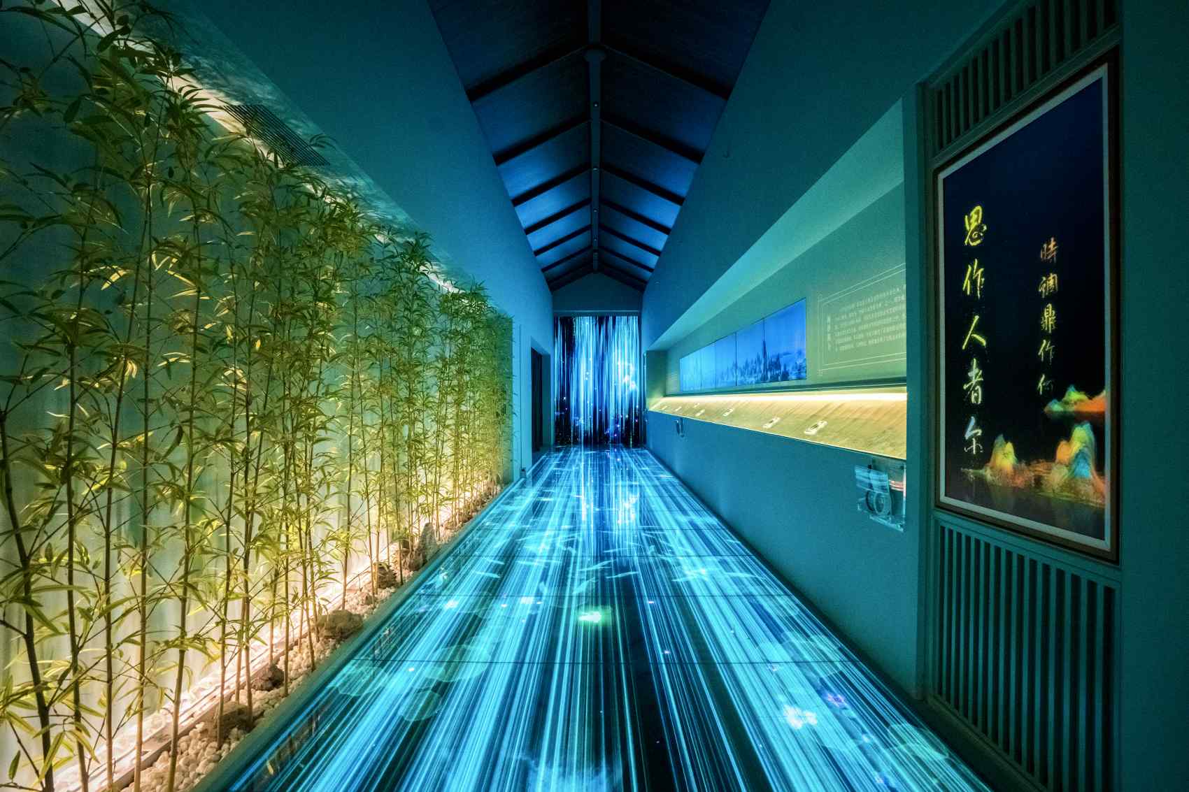 千里江山奇幻游现场(单位供图）
