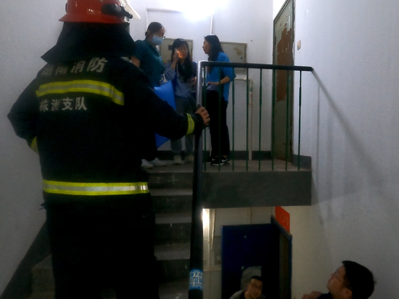 现场未发现相关火情。单位供图