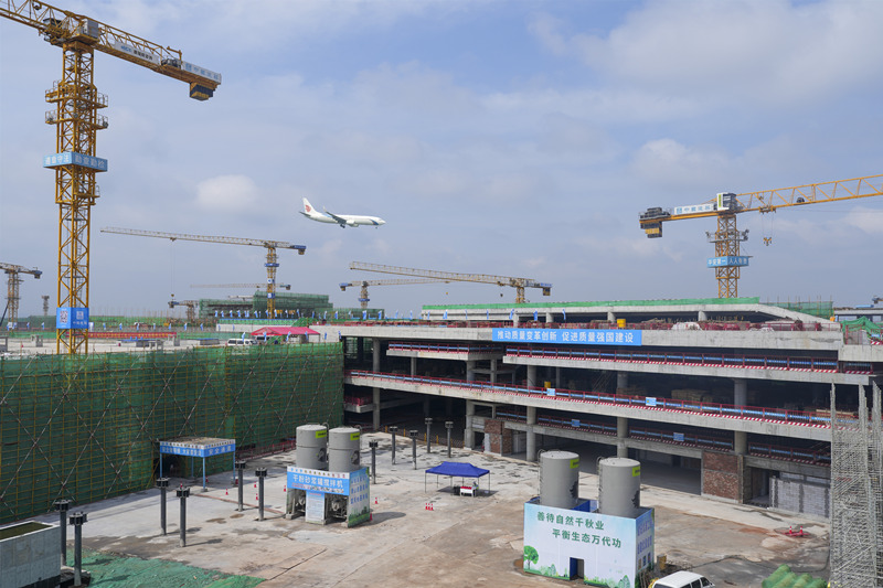 长沙机场GTC项目现场。受访单位供图