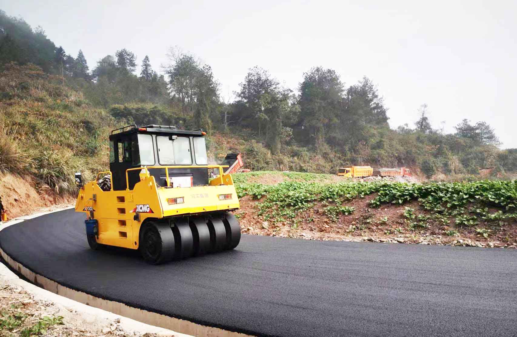 沅陵农村公路提质改造。单位供图