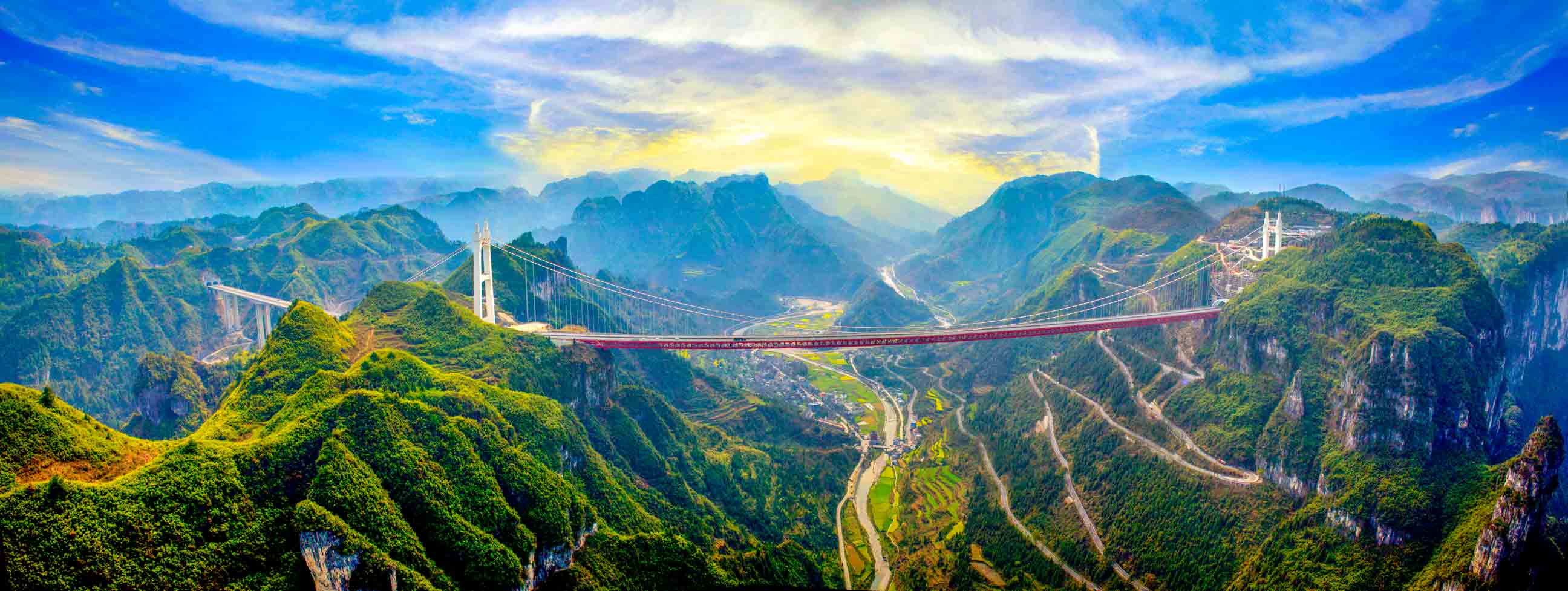 矮寨大桥。湖南高速集团供图