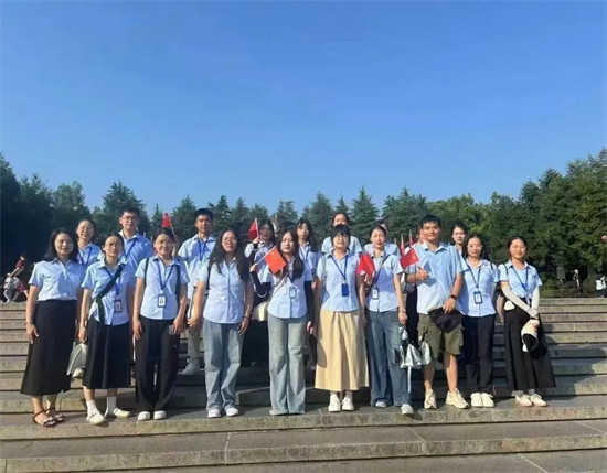 湘潭融城醫藥科技職業學校開展2024級新生研學活動。學校供圖