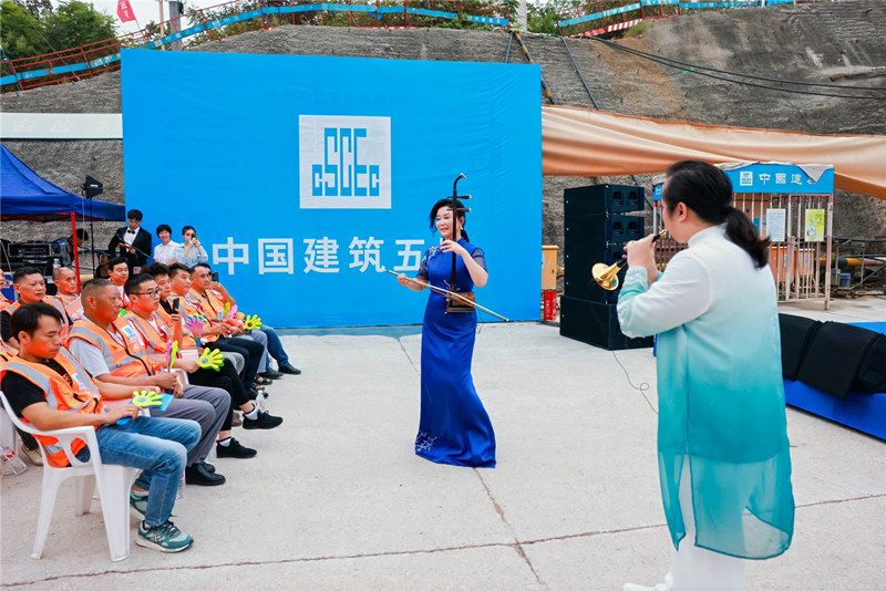 精彩的现场表演。受访单位供图
