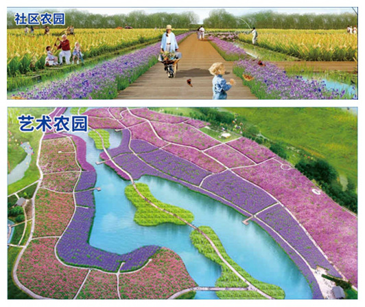 稻田公園效果圖（望城區城發集團供圖）