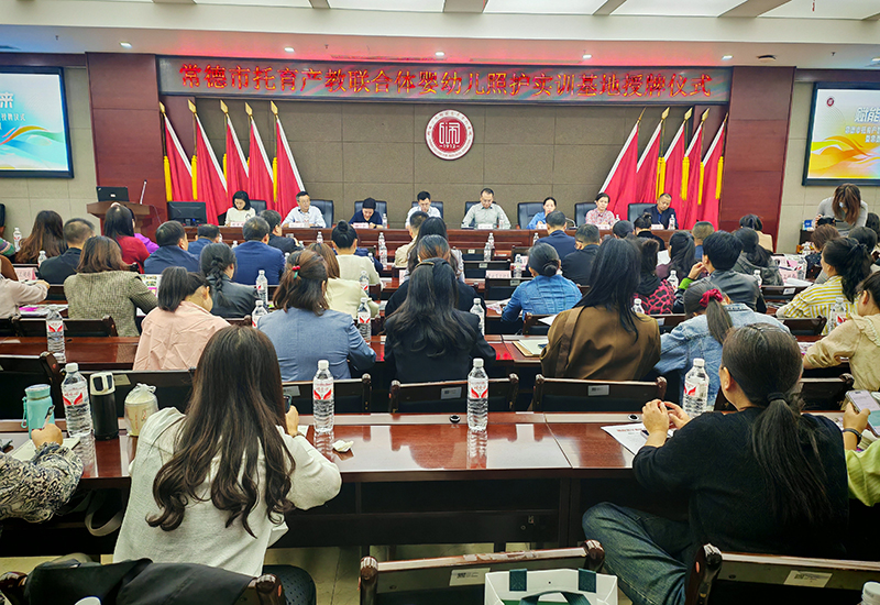 常德市2024年托育机构从业人员专业提升培训班现场。单位供图
