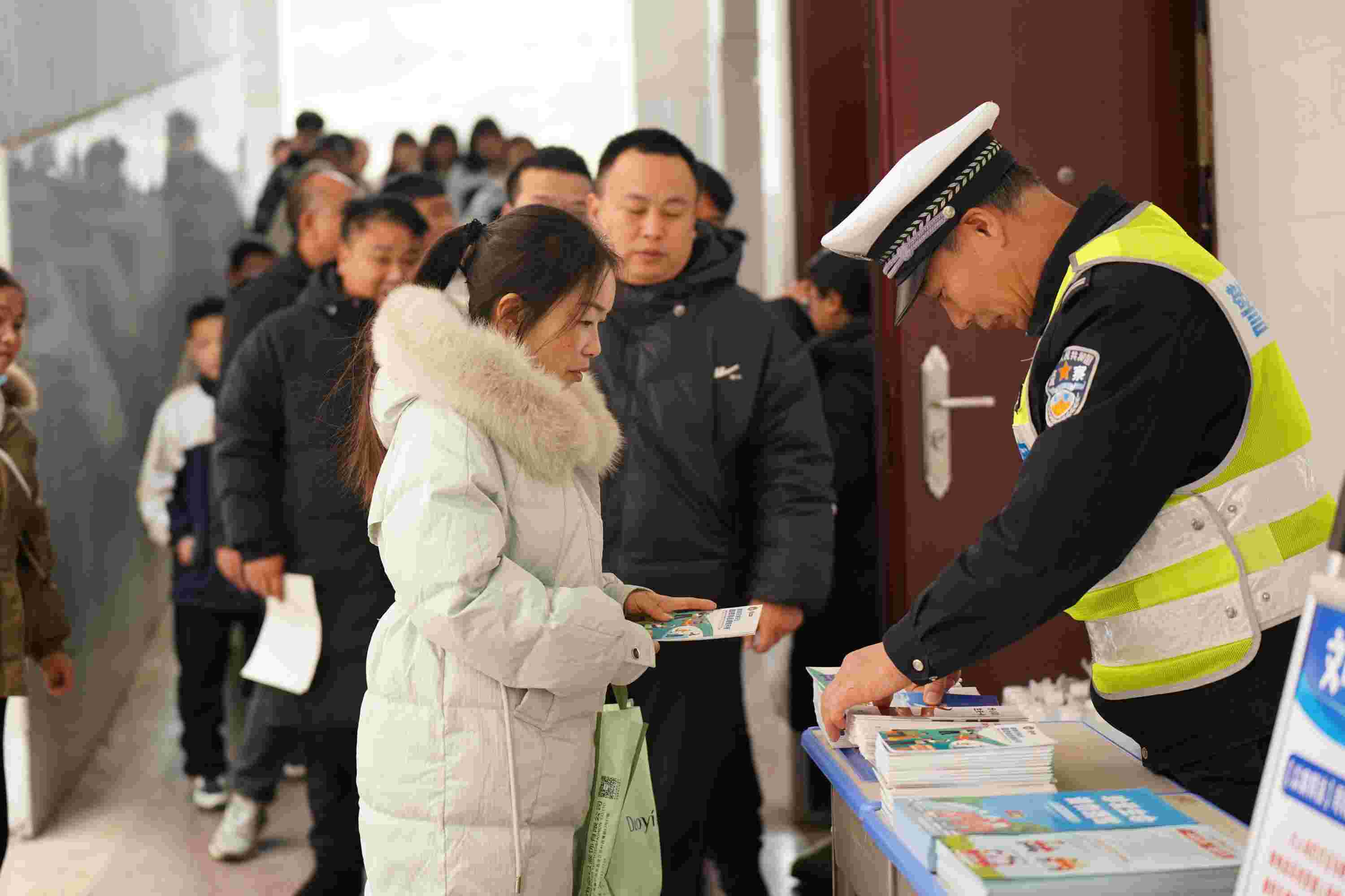 “美丽乡村行”交通安全巡回宣讲（单位供图）