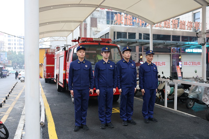 小型消防站消防員開展執勤值守。單位供圖