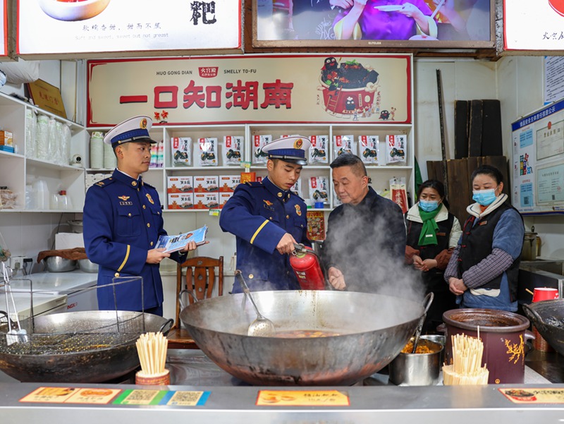 消防宣传（单位供图）