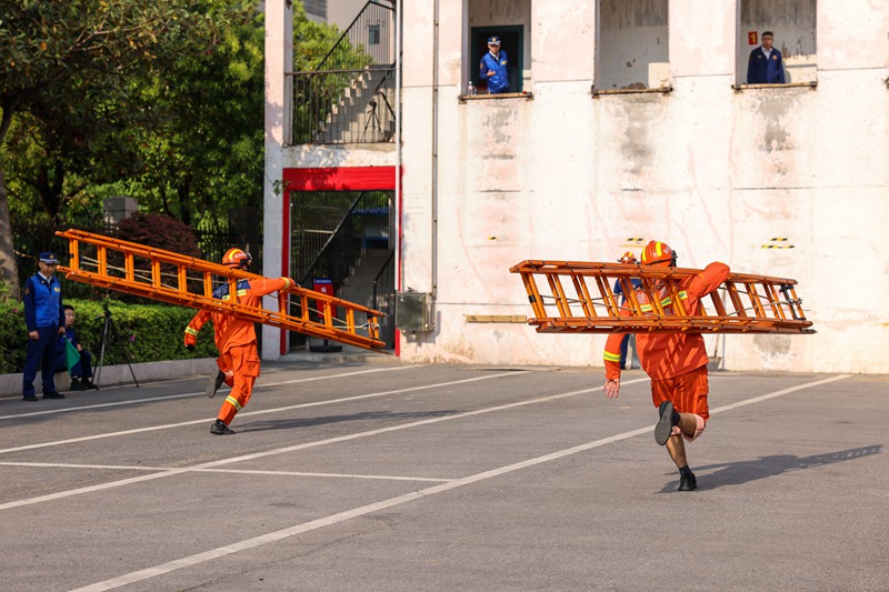 比武现场。受访单位供图