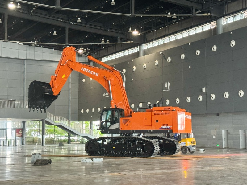 ZX900LCH-6A矿山液压挖掘机正式进入W4馆展位。受访单位供图