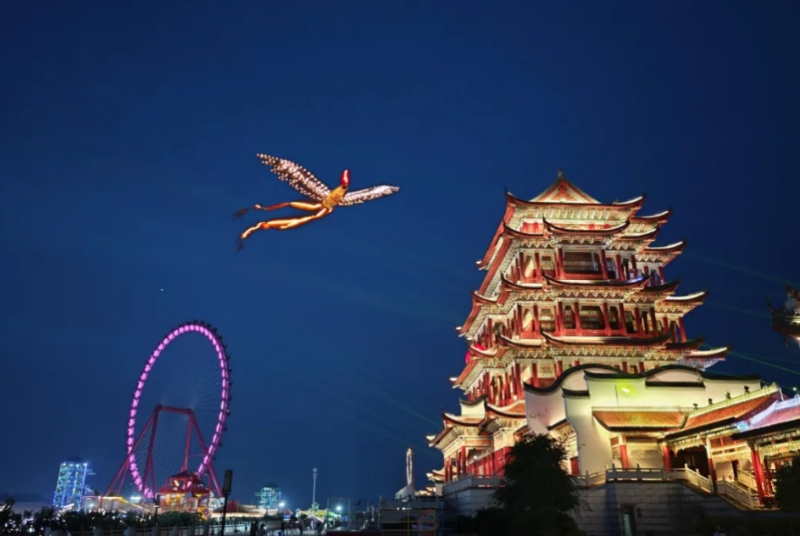 景区夜景。受访单位供图