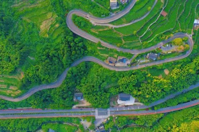 插园公路。袁东伟摄