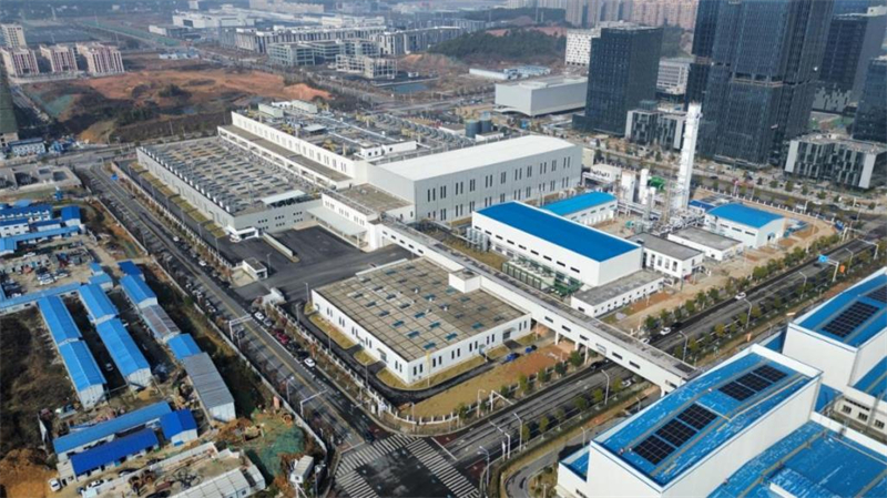 長沙二期基地航拍。受訪單位供圖