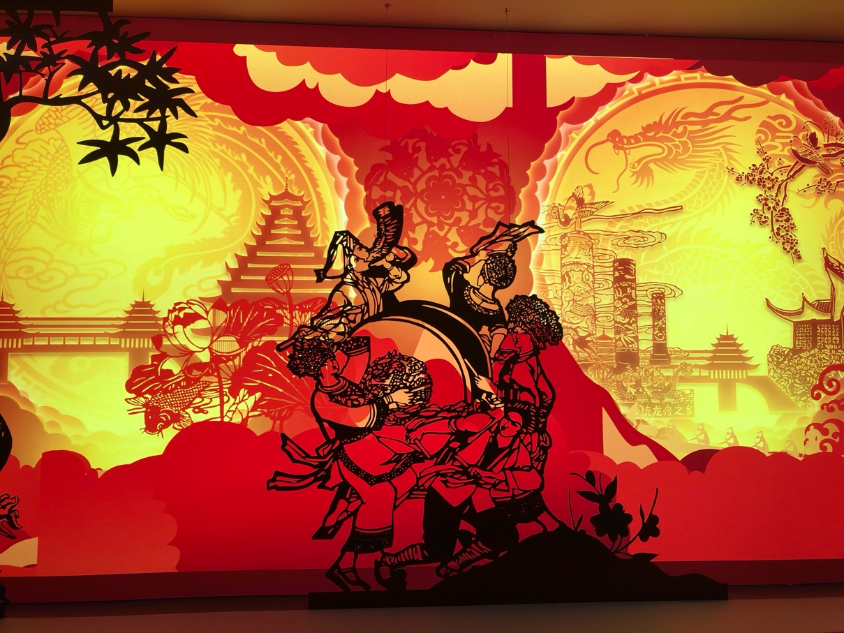 五溪剪纸。谢语欣摄