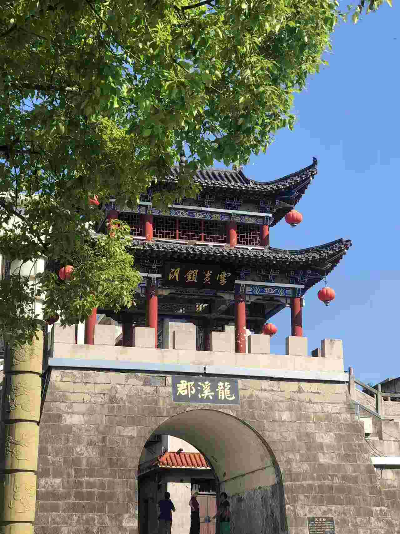 古城一景。谢语欣摄