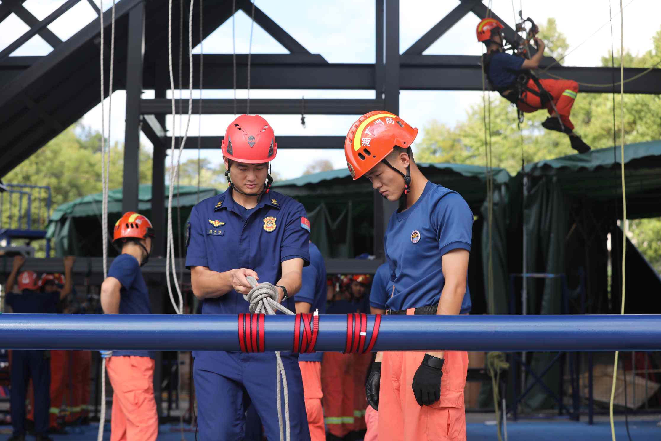 受力讲解(单位供图)