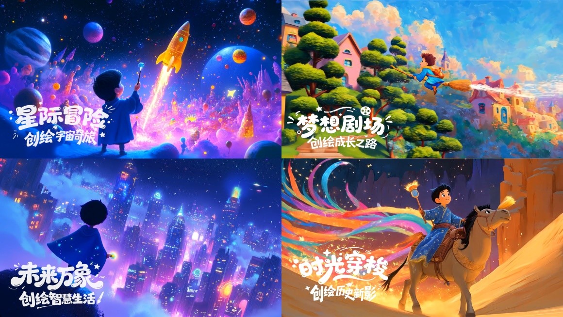 四大創作主題。單位供圖
