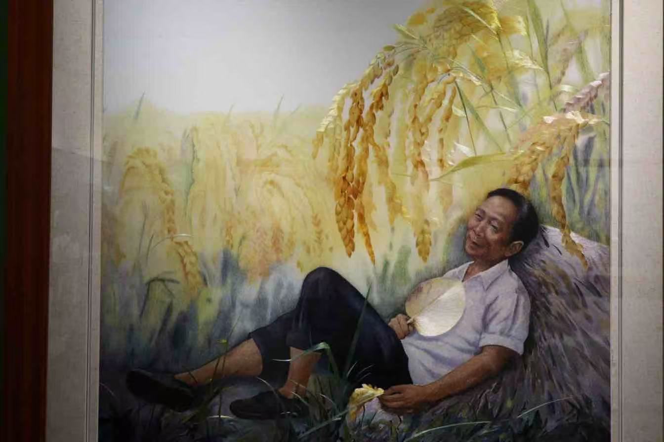 禾下乘凉梦_湘绣。谌与为摄