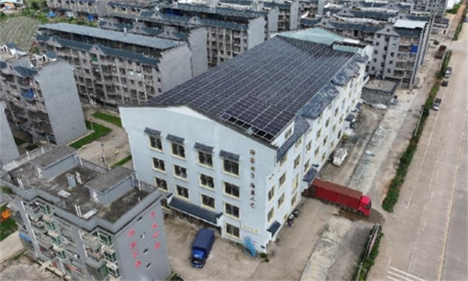 冯源社区移民安置点。黄春华摄