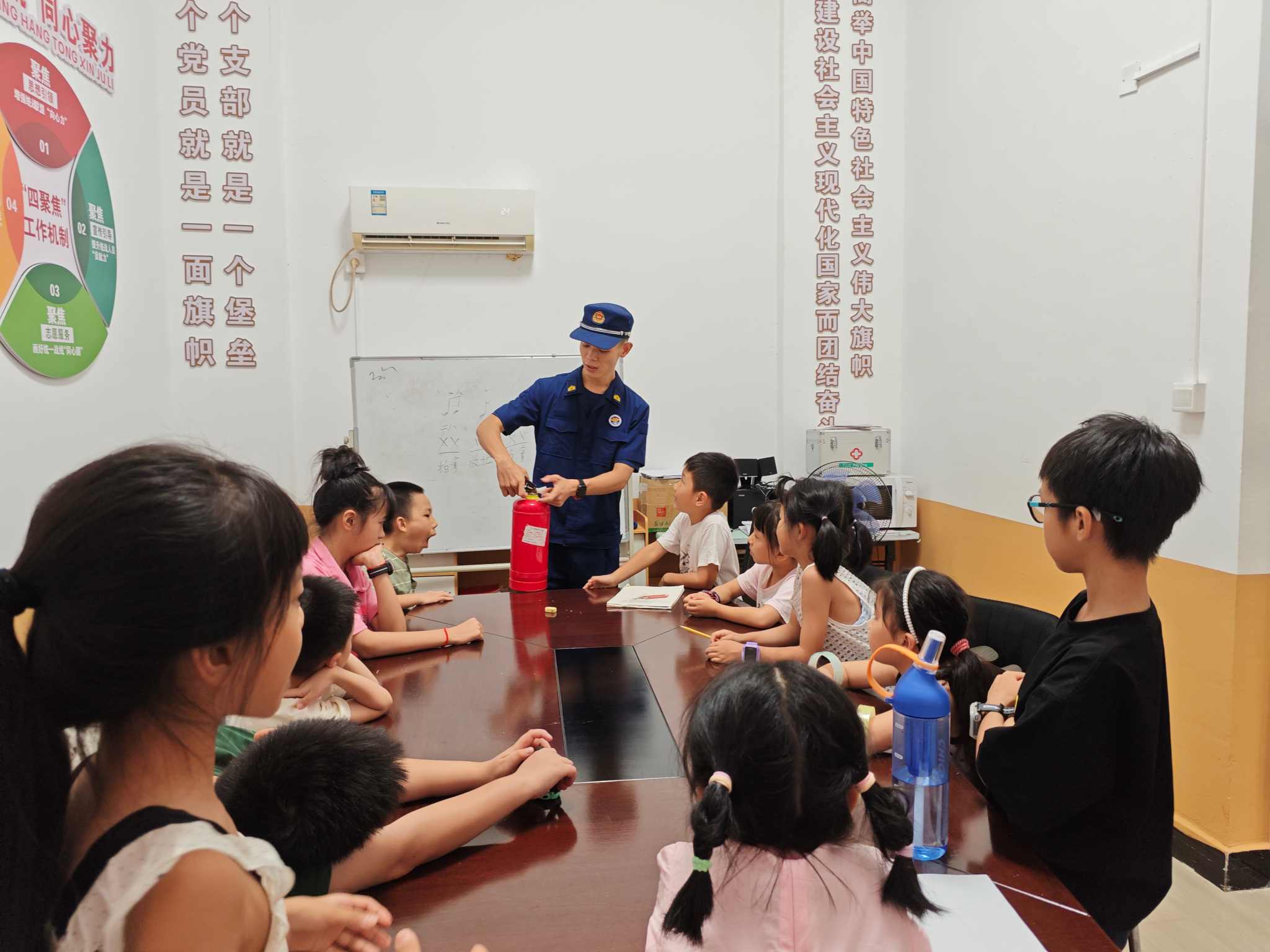 趣味教學，讓孩子們化身家庭安全小衛士（單位供圖）