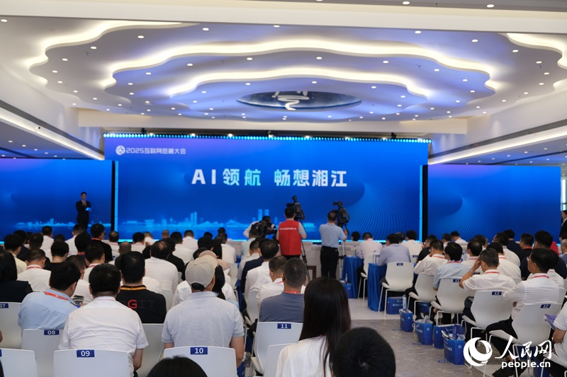 岳麓大會開幕式現場。人民網記者 向宇攝