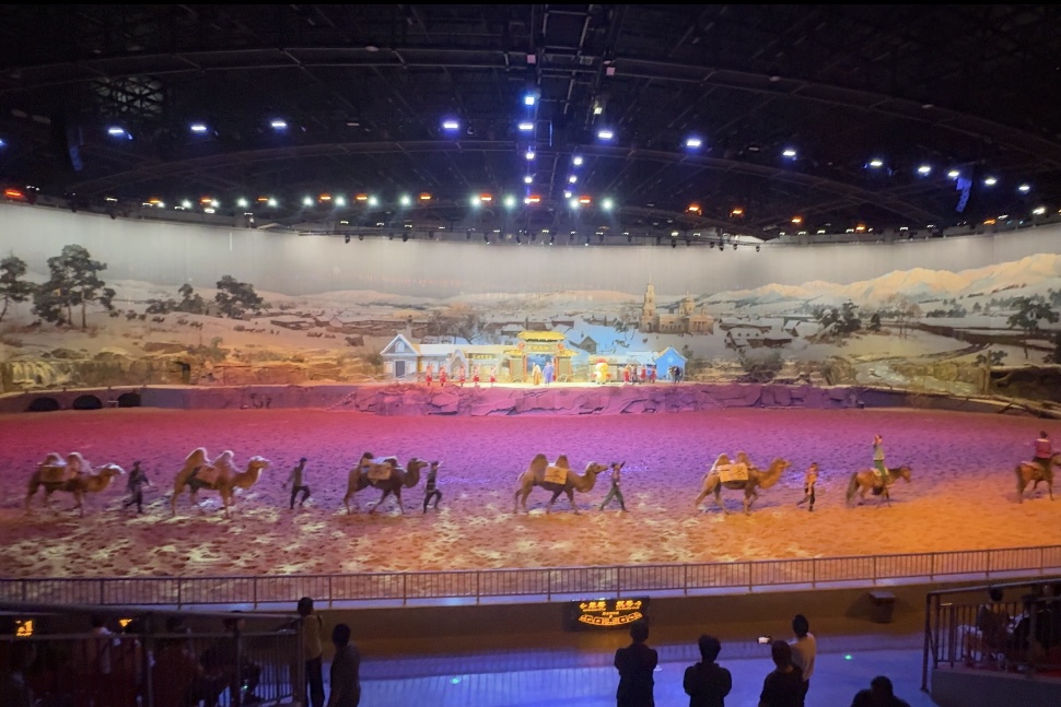 茶马雄风表演现场。李蒙凡摄