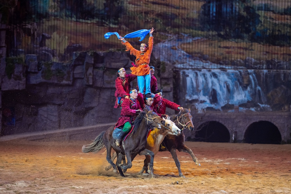 茶马雄风表演现场。受访单位供图