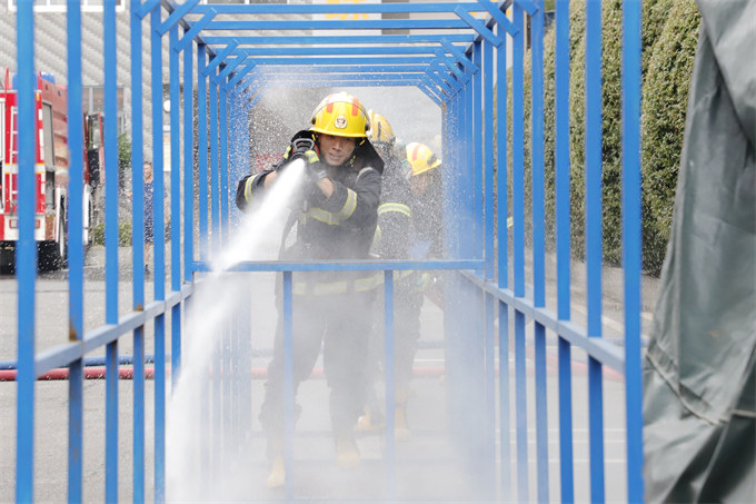 训练现场。受访单位供图