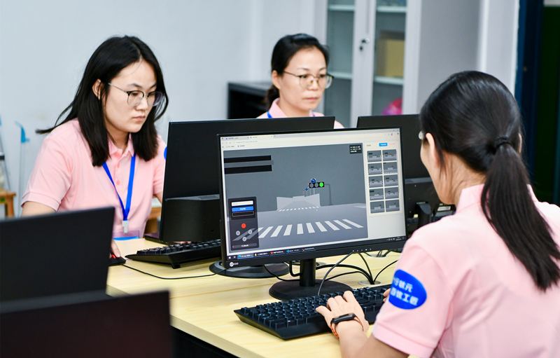 實操考試。受訪單位供圖