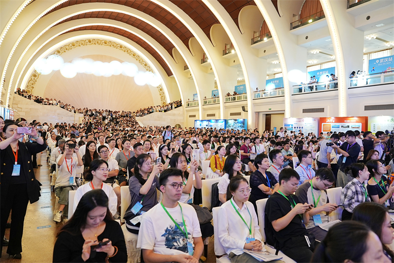 “智匯瀟湘 才聚湖南”上海站專場活動推介大會現場。 湖南日報供圖