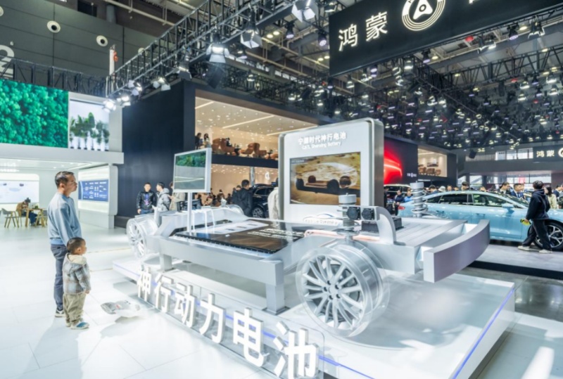 2024年第二十届长沙国际车展现场。受访单位供图