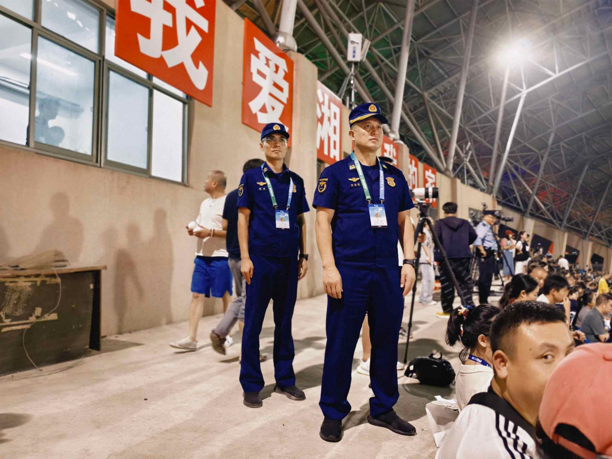 消防安保現場（單位供圖）