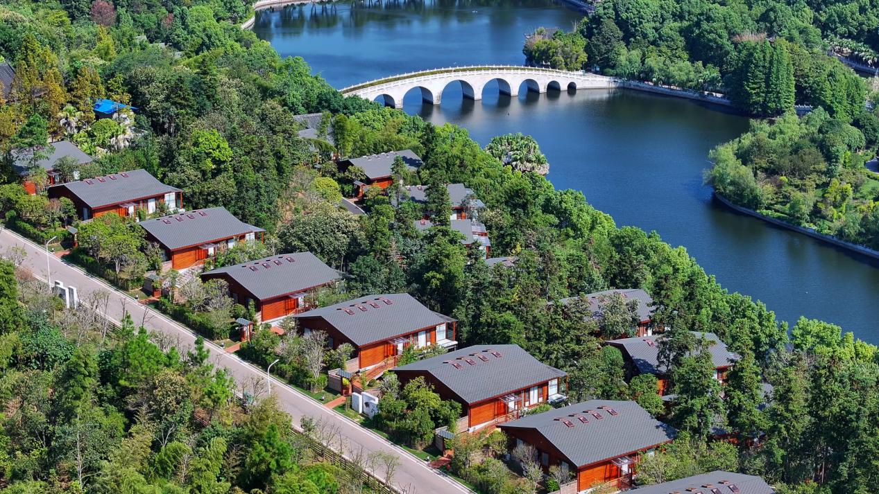 盤龍大觀園民宿。湘潭市岳塘區融媒體中心供圖