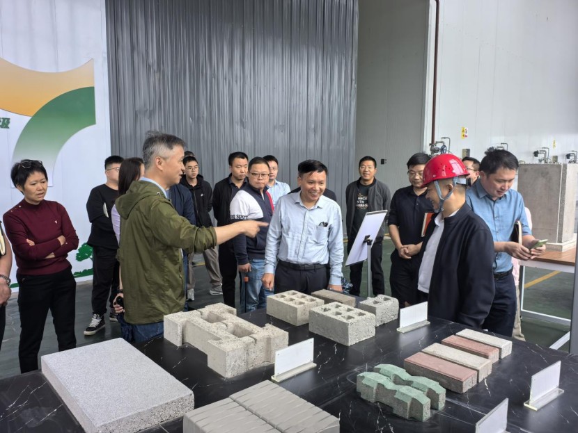 再生產品現場觀摩推介會。單位供圖