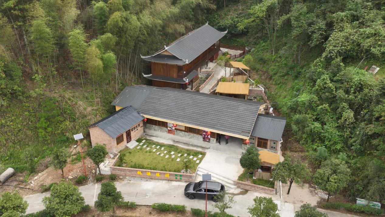 西山瑶族乡“瑶乡小院”。受访单位供图
