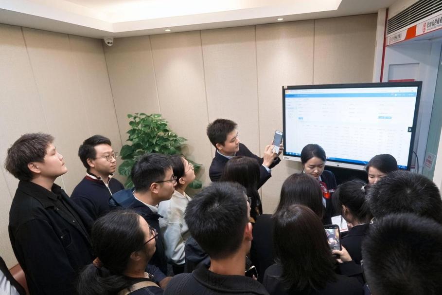 實地觀摩體驗。單位供圖