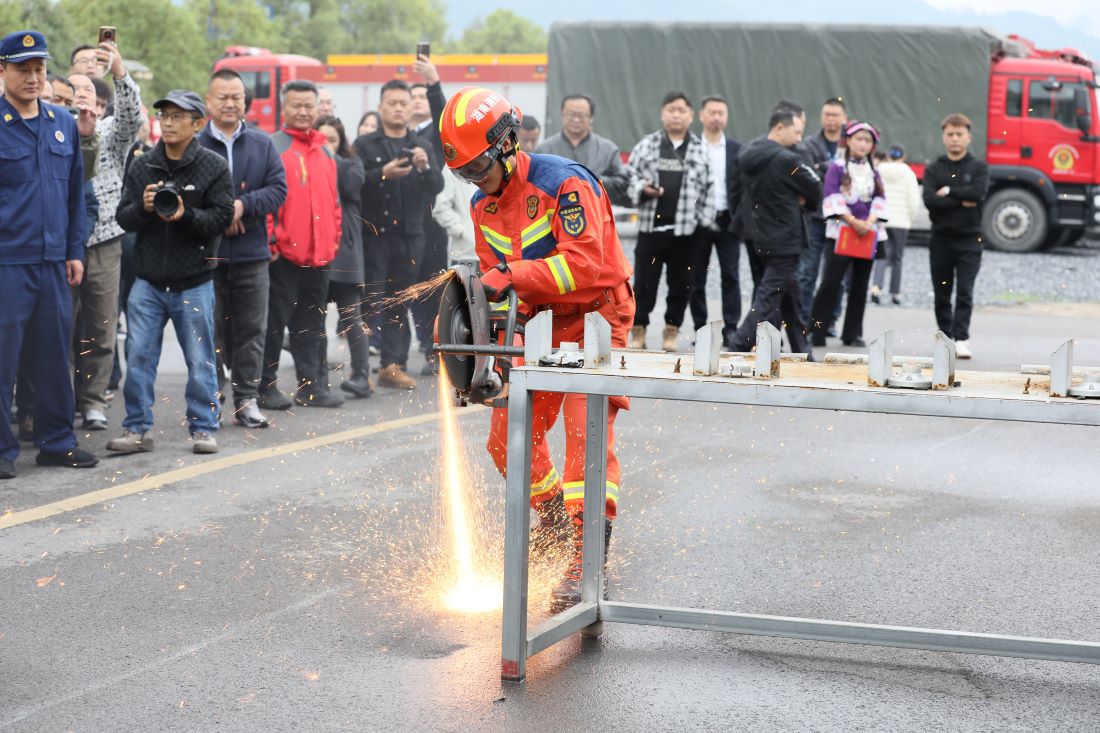 技能展示（單位供圖）