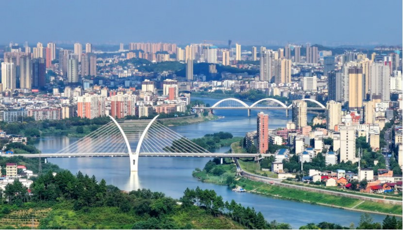 邵阳市致力打造“全国老工业城市绿色智能转型升级示范区”。申兴刚 摄