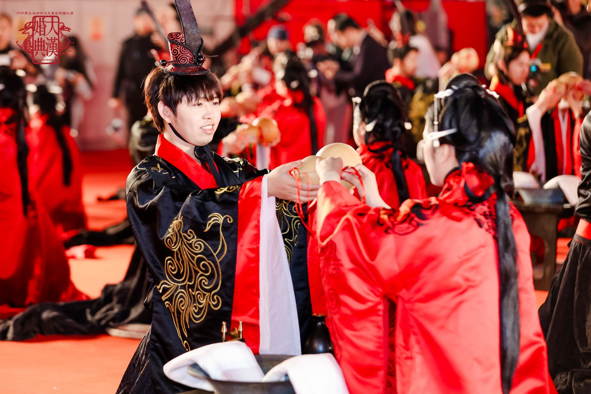 仪式现场再现千年古礼。主办单位供图