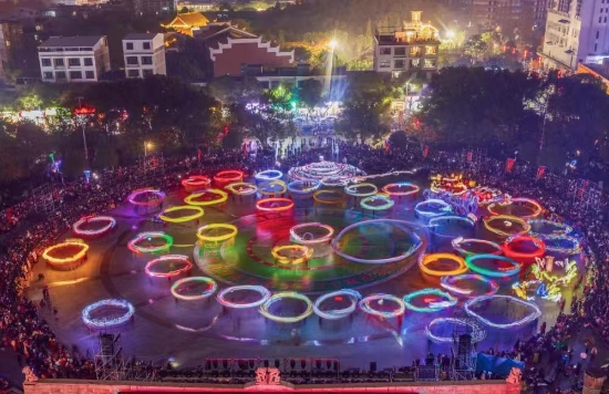 活動現場。李忠林攝