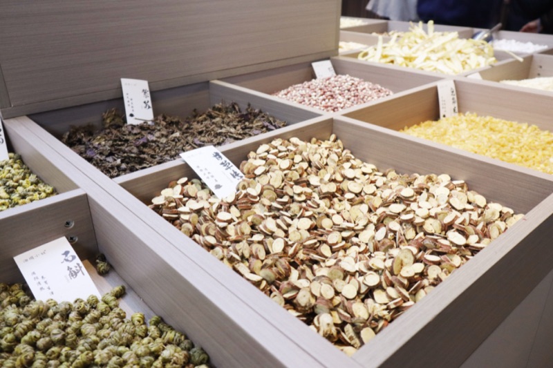 邵東縣出產的中藥材。楊思穎攝