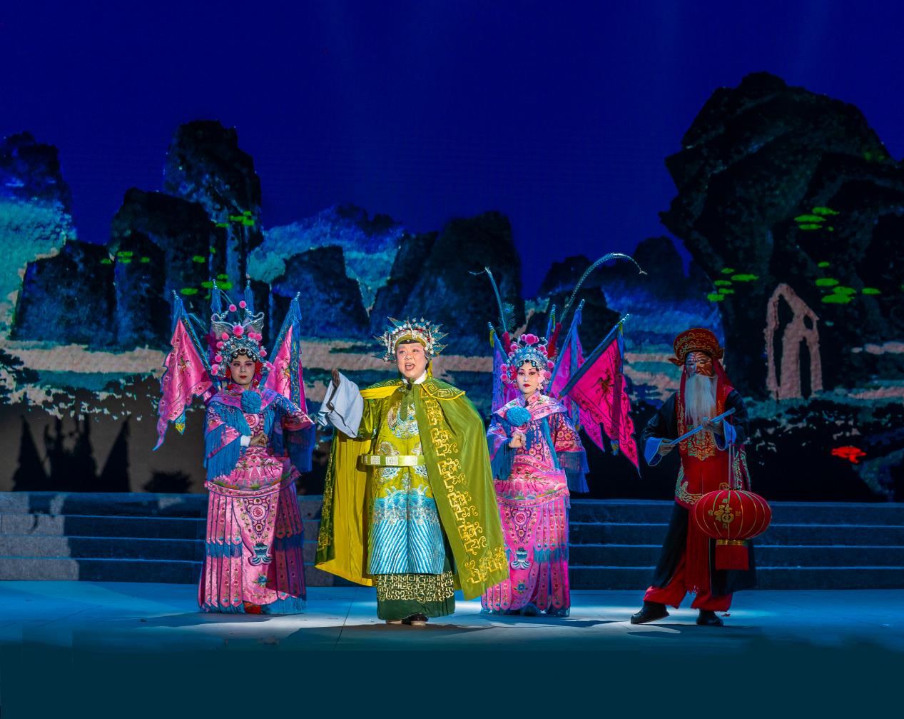 慈利汉戏剧照。慈利县委宣传部供图