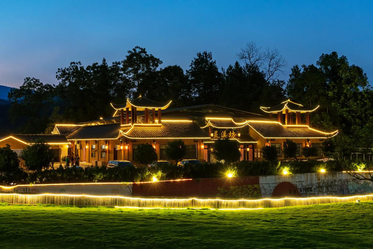 慈利县灵溪谷森林营地。慈利县委宣传部供图