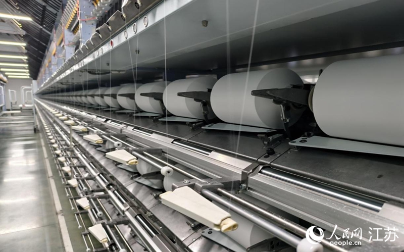 向“存量”要“增量”,台华新材项目顺利落地。人民网记者马晓波摄