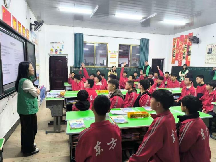 课堂现场。宣讲团供图