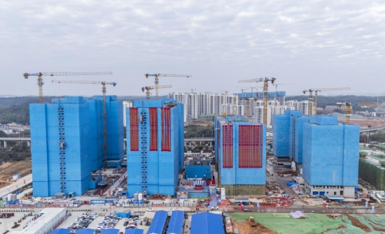 湖南大学科创港校区建设迈入新阶段。受访单位供图